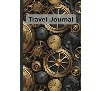 Travel Journal: A Guided Notebook for Travelers to Record Destinations, Memories, and Reflections | 6x9in. | 50 Pages