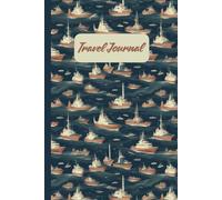 Travel Journal: A Guided Notebook for Travelers to Record Destinations, Memories, and Reflections | 6x9in. | 50 Pages