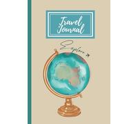 Travel Journal: BoHo travel Notebook to log your travel adventures 120 lined pages