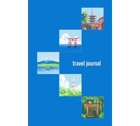 travel journal for japan; simple blank lined notebook; 100 pages for notes, ideas, thoughts, sketches, goals; diary, journal, writer, planner, sketch book; gift idea for friends and family