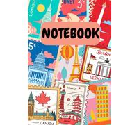 Travel Journal Notebook: Lined Diary for Students and Travelers to Record Adventures and Memories (120 Pages, 6 x 9)