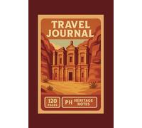 Travel Journal - Retro Blank Notebook for Adventures: Vintage - Classic Diary, Sketchbook: Your Inspiring Daily Companion and the Perfect Gift for ... Softcover, 120 Blank Pages, 6" x 9", A5
