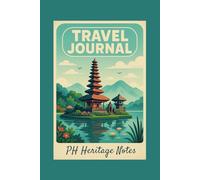 Travel Journal - Retro Blank Notebook for Adventures: Vintage - Classic Diary, Sketchbook: Your Inspiring Daily Companion and the Perfect Gift for ... Softcover, 120 Blank Pages, 6" x 9", A5