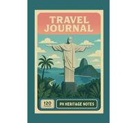 Travel Journal - Retro Blank Notebook for Adventures: Vintage - Classic Diary, Sketchbook: Your Inspiring Daily Companion and the Perfect Gift for ... Hardcover, 120 Blank Pages, 6" x 9", A5