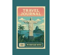 Travel Journal - Retro Blank Notebook for Adventures: Vintage - Classic Diary, Sketchbook: Your Inspiring Daily Companion and the Perfect Gift for ... Softcover, 120 Blank Pages, 6" x 9", A5