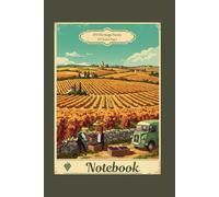 Travel Journal - Retro Lined Notebook for Adventures: Vintage - Classic Diary: Your Inspiring Daily Companion and the Perfect Gift for Friends and ... Timeless Design, 120 Ruled Pages, 6" x 9", A5