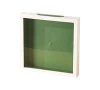 Travel Keepsake Box - 11.81 Inches Clear Display for Photos Souvenirs, Memory Holder with Durable Transparent Case and Easy Display, Picture Frame for Home Living Room Apartment Vacation