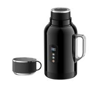 Travel Kettle - 1500 ml 12/24 V Car Electric Kettle, Hot Water Boiler, Quick Heating Car | For Commute Outdoor Road-Trip Camping Daily Travel Driving Adventure Use Accessories