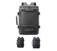 Travel Laptop Backpack, School Rucksack Book Bag Waterproof Business Work Handbag Expandable 20L - 35L Carry On Backpack (Gray)