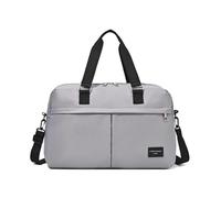 Travel Lightweight Luggage Bag For Women On Business Trip Portable Boarding Bag For Maternity Large Capacity Shoulder Bag(Gray)