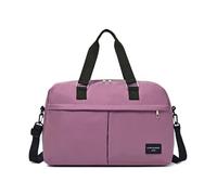 Travel Lightweight Luggage Bag For Women On Business Trip Portable Boarding Bag For Maternity Large Capacity Shoulder Bag(Purple)