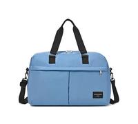 Travel Lightweight Luggage Bag For Women On Business Trip Portable Boarding Bag For Maternity Large Capacity Shoulder Bag(Sky Blue)