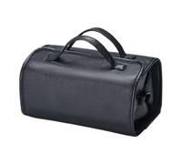 Travel Makeup Bag, 4-Compartment Makeup Travel Organizer with Foldable Design, Portable Cosmetic Bag, Compact Travel Toiletry Organizer For Vacation, Camping, and Business Trips, Ideal The Go
