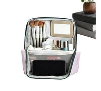 Travel Makeup Bag - Waterproof Portable Upright Toiletry Case With Handle | Crafted To Meet The Demands Of Active Lifestyles, The Makeup Pouch Stands Out As A Fitness Friendly Accessory, While Equally