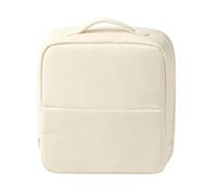 Travel Makeup Bag - Women Toiletries Storage Case Makeup Organizer Bag for Women Girls Beauty Lovers Frequent Flyers Business Trip Vacation Bathroom Outdoor Use, 8,86 x 3,15 x 8,86 pulgadas, beige, Se
