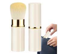 Travel Makeup Brushes - Portable Makeup Brush Set, Telescopic Small Cosmetics Brushes, For On-The-Go Use, Retractable Beauty Applicators For Face, Eyes, Powder, Blush, Compact Case
