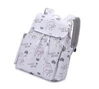 Travel Mom Bag Fashionable Printed Shoulder Design Spacious Organizers Multipurpose Backpack For Parenting Trip Water Resistant Baby Outing Bag