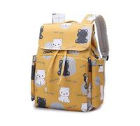 Travel Mom Bag Fashionable Printed Shoulder Design Spacious Organizers Multipurpose Backpack For Parenting Trip Water Resistant Baby Outing Bag