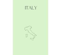 Travel Notebook Italy Hardcover: Journal for Your trip to Italy