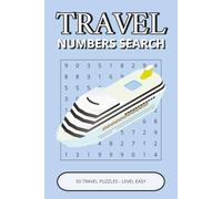 Travel Numbers Search Book: 50 Easy Puzzles | Four-Digit Number Hunts for Focus, Attention & Visual Pattern Skills | Perfect Gift for Kids, Adults & Seniors (travel puzzle collection)