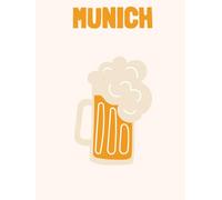 Travel Photo Album - Munich: A Beautiful Scrapbook with Blank Pages for Your Travel Memories