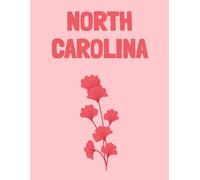Travel Photo Album - North Carolina: A Beautiful Scrapbook with Blank Pages for Your Travel Memories
