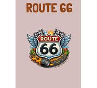 Travel Photo Album - Route 66: A Beautiful Scrapbook with Blank Pages for Your Travel Memories