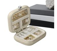 Travel Pill Case - 7 Compartments Storage Organizer Container with Reminder | Travel Pill Container for Home Work School College Hotel Car Commute Long Road Trip