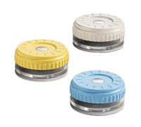 Travel Pill Organizer- 3-Pack Magnetic Compact Medication Holder, Stackable Airtight Case | Color-Mixed Design Portable Pill Storage For Men Women Boys Girls Teens Home Business Trip Hotel