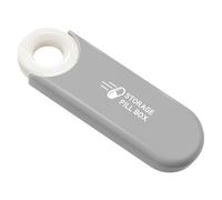 Travel Pill Organizer, Portable Medicine Storage Box, Daily Supplement Case, Secure Sealing Design, Multiple Grid Compartments, Compact Size, High-Quality Abs Materials, 4.65x1.5x0.67in