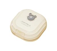 Travel Pill Organizer, Portable Pill Box, Daily Pill Case, Travel Pill Holder, Small Storage Box, Pill Case Organizer, Compact and Portable Design Multiple Compartments for Pocket Purse