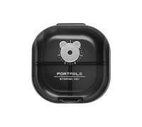 Travel Pill Organizer, Small Storage Box, Portable Holder, Weekly Tracker with Compartments Sturdy Material Enhances Organization Versatile, 3.15x3.15x1.57 Inches
