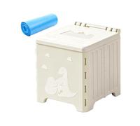 Travel potty| Non-Slip Foldable Footstool | Foldable pottyTravel Portable toiletPortable toiletFor Hiking And An Urgent toiletFor Road Trips, This No Assembly Car pottySeat Unfolds Instantly Int