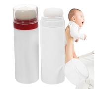 Travel Powder Puff Case | Portable Empty Makeup Box with Puff | Convenient Puff Design for Easy Application, Ideal for -the-Go Use, Stylish Travel Companion for Work, Home and Business Trips
