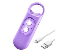 Travel Safety Alarm - Handheld Security Siren with Loud 130dB Sound and Flashing Strobe, Lightweight Portable Device, Suitable for College Students Women Girls Seniors Nighttime Protection