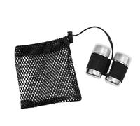 Travel Seasoning Containers - Portable Shakers, 2 Piece Stainless Steel Set + Storage Bag, 45g Design, Food Grade Metal - For Camping & Hiking