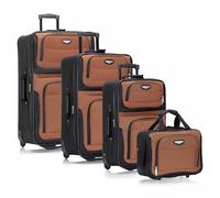 Travel Select Amsterdam, Juego de Equipaje Unisex Adulto, Orange, Talla única