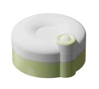 Travel Sewing Set - 13.2x13.2x7cm ABS Rotating Magnetic Box, Craft Tool Kit | Portable Double Layer Organizer For Quick Repairs During Weekend Getaway Business Trip Outdoor Adventure Commuting