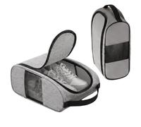 Travel Shoe Bags - 2 Pieces Breathable Oxford Smooth Zipper Packing Pouch | Packing Shoe Pouch Travel Bag | for Women Men Kids Home Bedroom Living Room Gym Outdoor Sports Camping