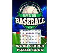 Travel Size Baseball Word Search Puzzle Book: Perfect Travel Companion for Sports Lovers | Portable Baseball Puzzles for Adults, Seniors, Tweens and Teens