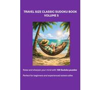 Travel Size Classic Sudoku Book - Volume 5