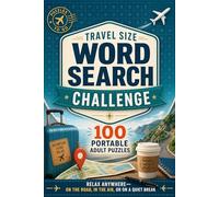 Travel Size Word Search Challenge: Relax Anywhere On the Road in the Air or on a Quiet Break