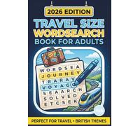 Travel Size Wordsearch Book For Adults: A Pocket Word Search Book | Size 4x6 - Perfect For Travel | Relaxation & Entertainment While Traveling | British Themes