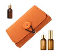 Travel Skin Oil Case - Portable Oil Storage Pouch for Skincare and Massage Bottles, Compact Travel Organizer Essential Oils, Lotion, or Toner, Girlfriend 8 Inch