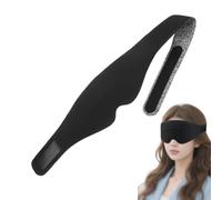 Travel Sleep Eye Cover, Light Blocking Eye Coverer Sleeping Wear, Soft Breathable Sleeper, Adjustable Strap, Comfortable Eyeshade for Traveling, Flights, Home, Car, Train, and Office Naps