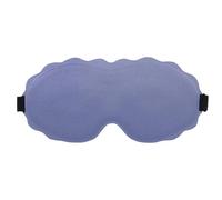 Travel Sleeping Aid Mask Blockout Light Sleep Memory Foam Eyeshade Blindfold Masker Face Eyepatch(Purple)