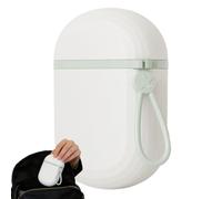 Travel Soap Container Box, Leakproof Shampoo Bar Dish, 4 Inch Portable Soap Case with Draining Hole, Compact Waterproof with Lid Design, Easy Carry Storage, Hygiene Solution for House Apartment