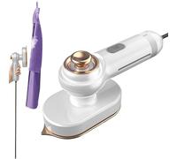 Travel Steamer - Mini Handheld Steam Iron, Portable Fabric Steamer for Clothes Garments | Quick Heat Mini Steam Iron for Home Travel Dorm Apartment Office Business Trip (US Plug)