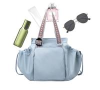 Travel Storage Cradle Bag, Large Capacity Yoga Duffel, Multi-Compartment Organizer, Lightweight and Stylish, (12.61x13.79x9.06 Inches), for Teachers, Students, Nurses