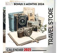 Travel Store 2025: Plan Over a Year of Exciting Journeys and Experiences, Ideal for Travel Enthusiasts in a Convenient Large Size